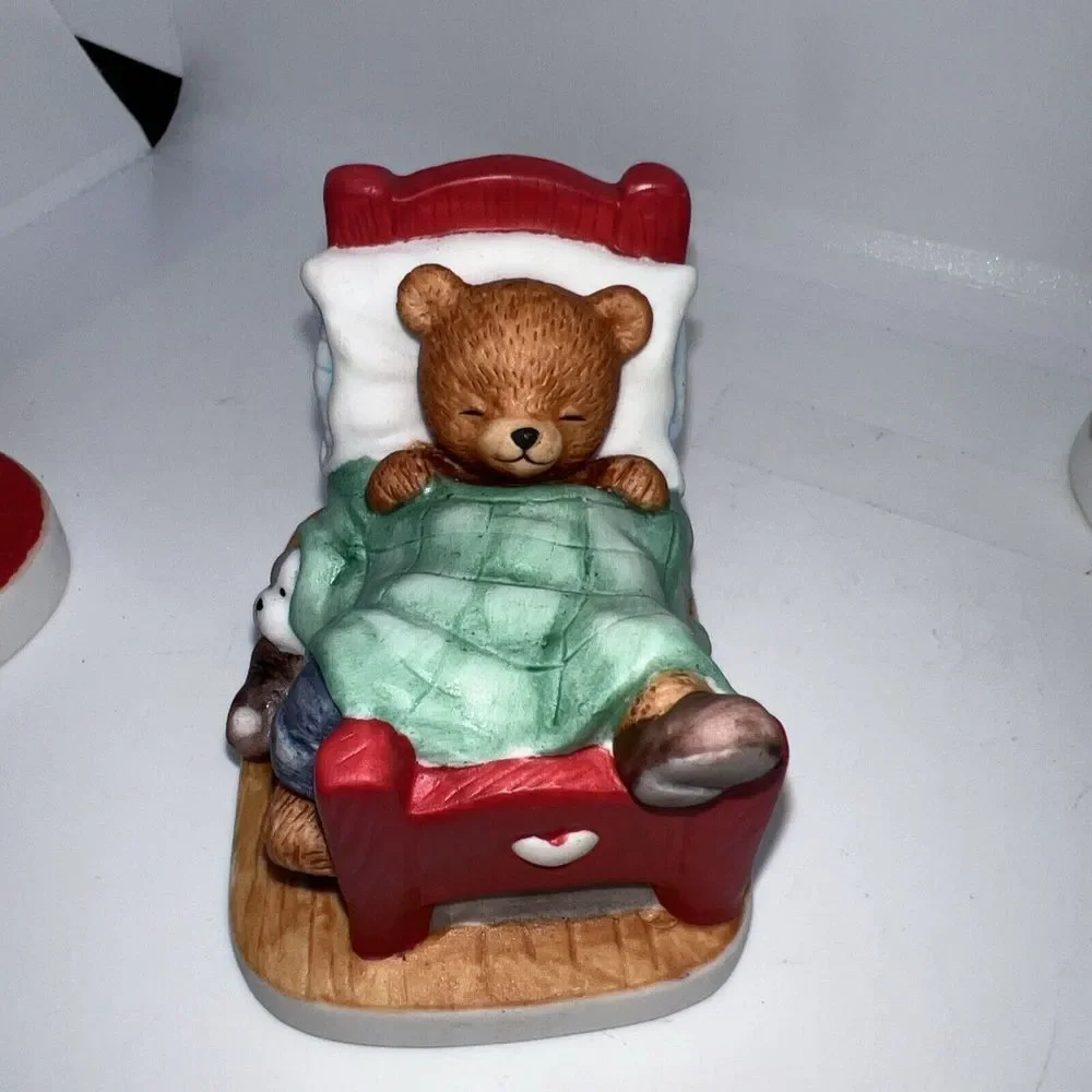1994 Nursery Rhyme‎ Bears Bronson Stevenson Figurines Lot Of 5 - No Boxes
